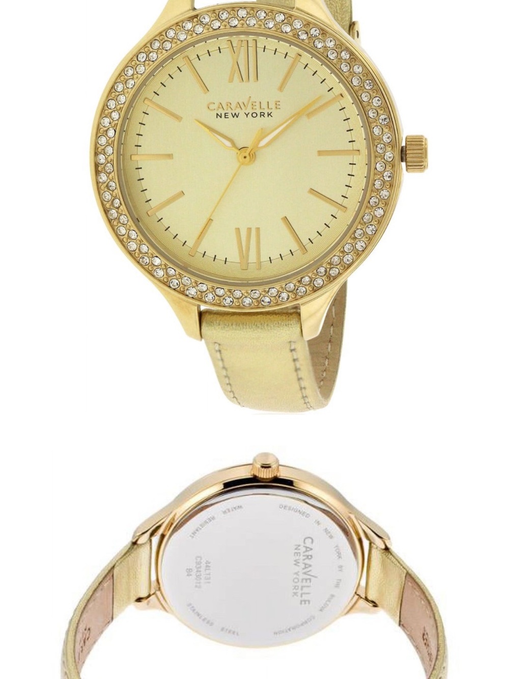 Caravelle New York by Bulova Ladies Metallic Watch (Model 44L131)